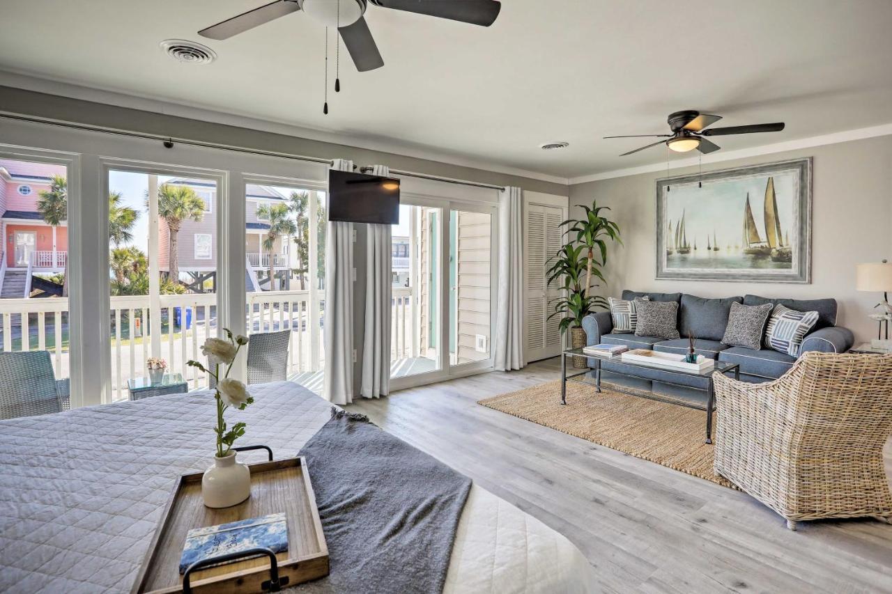 Updated Studio 1-Block Walk To Surfside Beach! マートルビーチ エクステリア 写真